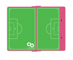 Pink Soccer Clipboard